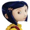 ❤️ Эмодзи «Coraline 𖦹» для Telegram