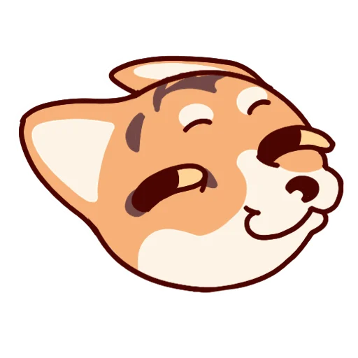 😏 Стикер «Corgi Pembrok Raf» для Telegram