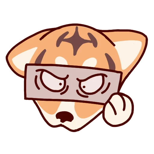 🙈 Стикер «Corgi Pembrok Raf» для Telegram