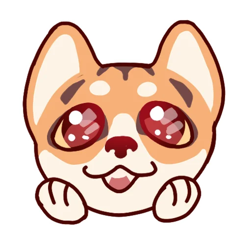 😍 Стикер «Corgi Pembrok Raf» для Telegram