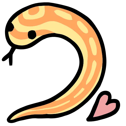 🐍 Эмодзи «Cornsnakes» для Telegram