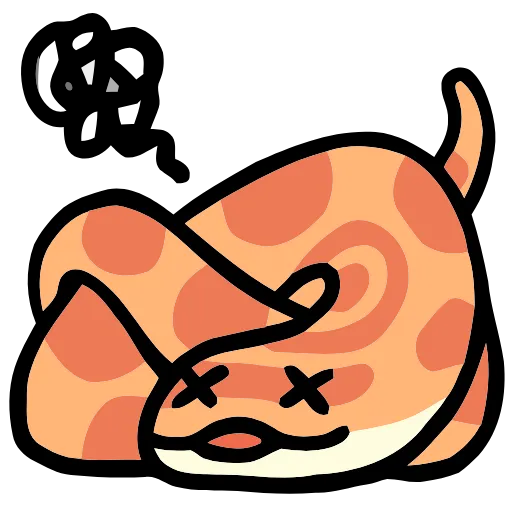 🐍 Эмодзи «Cornsnakes» для Telegram