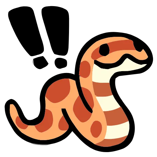 🐍 Эмодзи «Cornsnakes» для Telegram