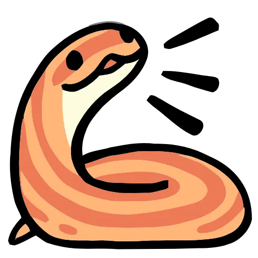🐍 Эмодзи «Cornsnakes» для Telegram