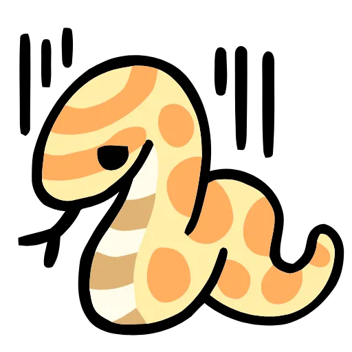 🐍 Эмодзи «Cornsnakes» для Telegram