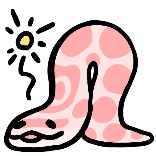🐍 Эмодзи «Cornsnakes» для Telegram