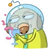 🍷 Эмодзи «КосмоДигги - дигги в космосе 🥊» для Telegram