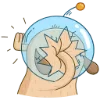 🤦‍♂️ Эмодзи «КосмоДигги - дигги в космосе 🥊» для Telegram