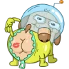 🍑 Эмодзи «КосмоДигги - дигги в космосе 🥊» для Telegram
