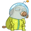 🤔 Эмодзи «КосмоДигги - дигги в космосе 🥊» для Telegram