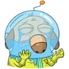 😭 Эмодзи «КосмоДигги - дигги в космосе 🥊» для Telegram