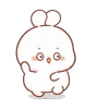 🤩 Эмодзи «Cotton Bunny» для Telegram