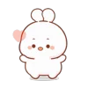 🤩 Эмодзи «Cotton Bunny» для Telegram