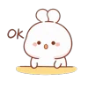 🤩 Эмодзи «Cotton Bunny» для Telegram