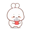Эмодзи Cotton Bunny для Telegram — скачать