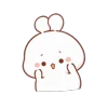 🤩 Эмодзи «Cotton Bunny» для Telegram
