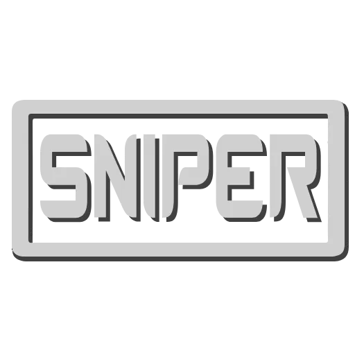 🔫 Эмодзи «Counter Strike font» для Telegram