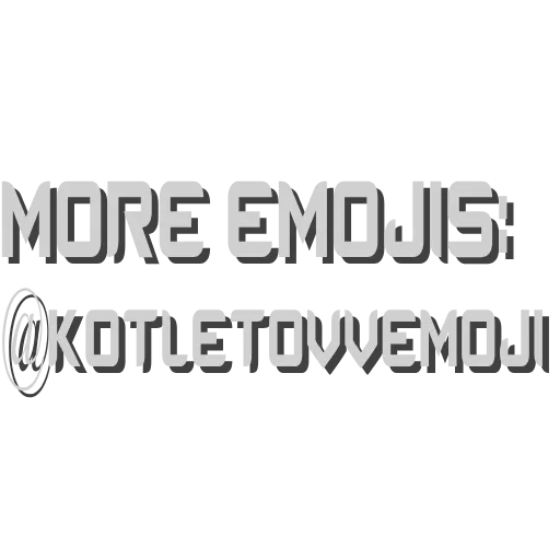 🤩 Эмодзи «Counter Strike font» для Telegram