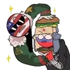 🍔 Эмодзи «Country Humans» для Telegram