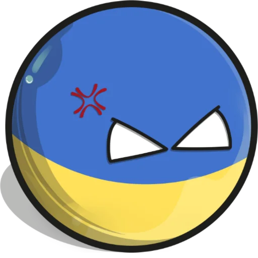 😾 Стикер «Контрибалы» для Telegram