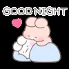 😴 Эмодзи «Couple Bunny» для Telegram