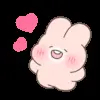 😘 Эмодзи «Couple Bunny» для Telegram