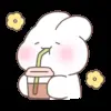 😋 Эмодзи «Couple Bunny» для Telegram