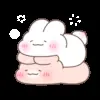 😊 Эмодзи «Couple Bunny» для Telegram
