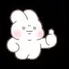 👍 Эмодзи «Couple Bunny» для Telegram