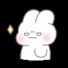 😐 Эмодзи «Couple Bunny» для Telegram