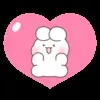 ❤️ Эмодзи «Couple Bunny» для Telegram