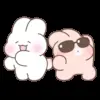 😎 Эмодзи «Couple Bunny» для Telegram