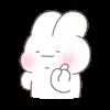 ☝️ Эмодзи «Couple Bunny» для Telegram