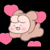 🥰 Эмодзи «Couple Bunny» для Telegram