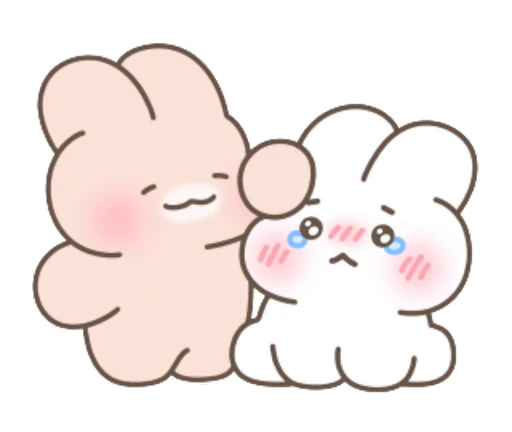 🤗 Стикер «Couple Bunny» для Telegram