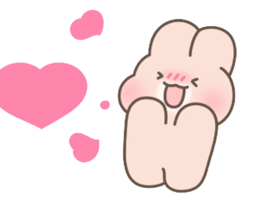 😊 Стикер «Couple Bunny» для Telegram