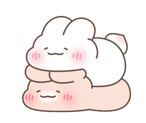 🤤 Стикер «Couple Bunny» для Telegram