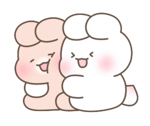 🥰 Стикер «Couple Bunny» для Telegram