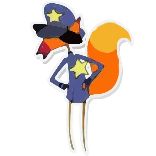 🦊 Эмодзи «Courage» для Telegram