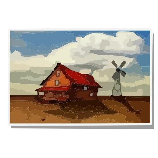 🏚 Эмодзи «Courage» для Telegram