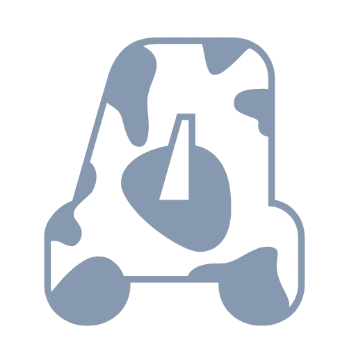 🤩 Эмодзи «Буквы с пятнистым принтом коров» для Telegram