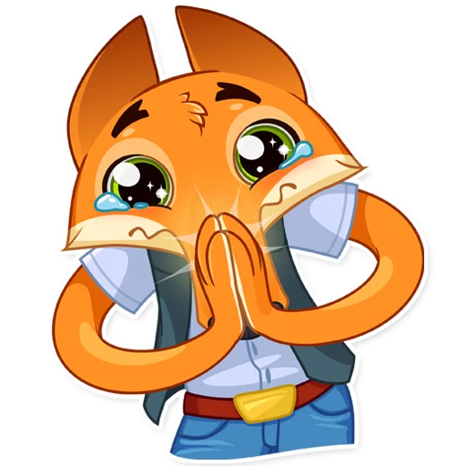 😢 Стикер «Cowboy Fox» для Telegram