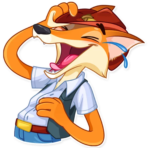Стикерпак Cowboy Fox для Telegram