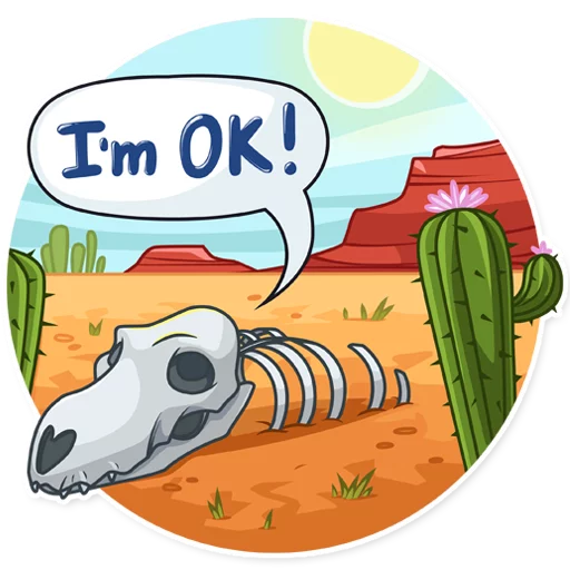 👌 Стикер «Cowboy Fox» для Telegram