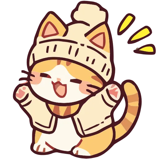 🐈 Эмодзи «Cozy Cats» для Telegram