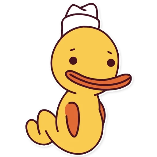 🙂 Стикер «Кря (Капитан Кракен / Captain Kraken)» для Telegram