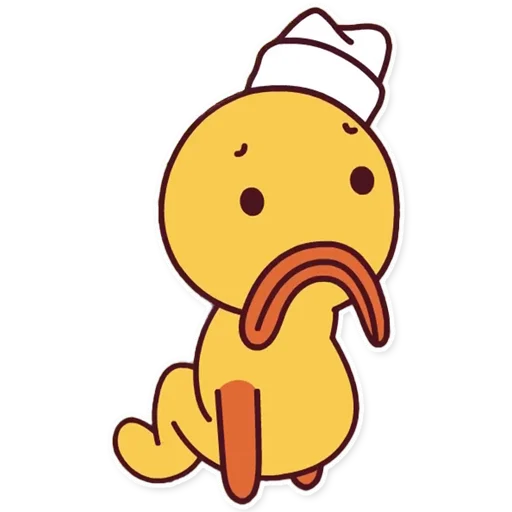 ☹️ Стикер «Кря (Капитан Кракен / Captain Kraken)» для Telegram