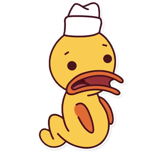 😧 Стикер «Кря (Капитан Кракен / Captain Kraken)» для Telegram