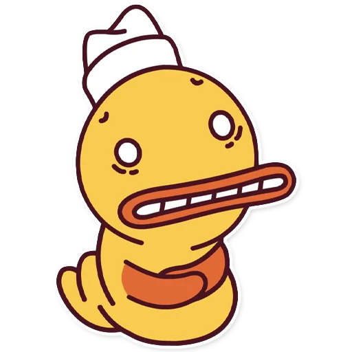 😨 Стикер «Кря (Капитан Кракен / Captain Kraken)» для Telegram