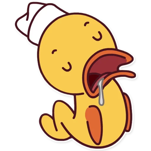 😪 Стикер «Кря (Капитан Кракен / Captain Kraken)» для Telegram